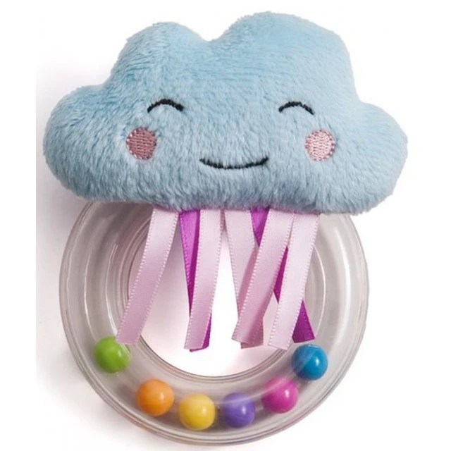 Baby soft rattle, Taf Toys, Merry Cloud, 14 cm