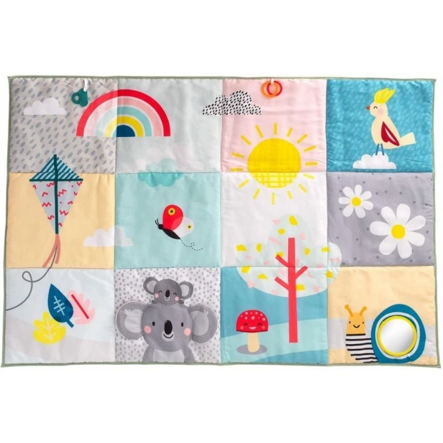 Baby play mat with Koala activities, 100 x 150 cm