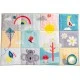 Baby play mat with Koala activities, 100 x 150 cm