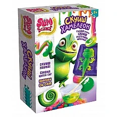 Creative kit, Lisciani, Slumi Science, DIY squishy Chameleon