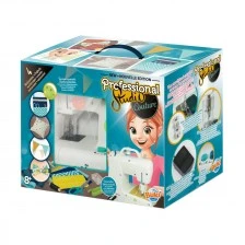 Professional studio with sewing machine