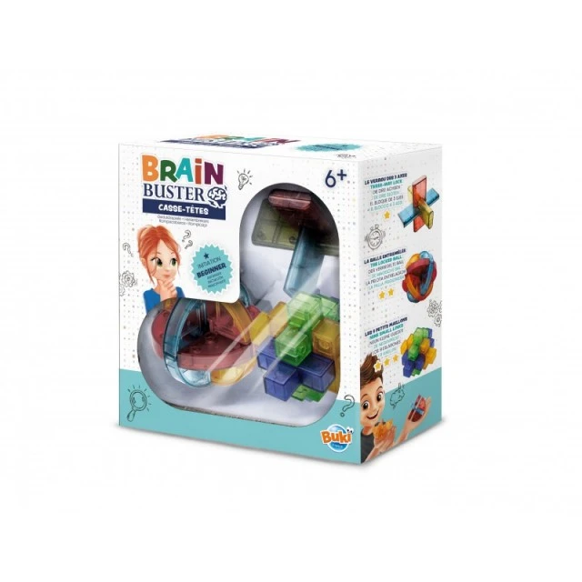 Образователна игра Brain buster за начинаещи, 3 броя