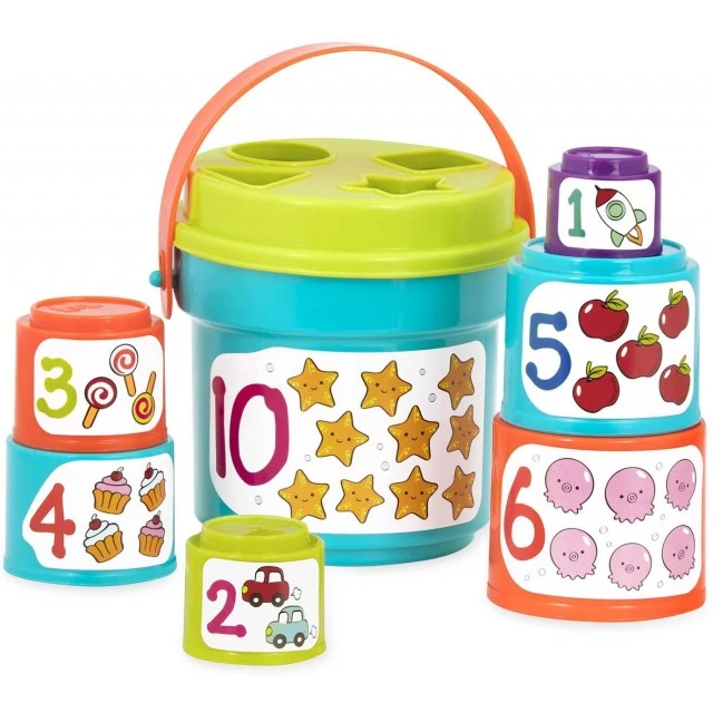 Bins for sorting and stacking