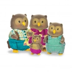Li’L Woodzeez Owl family