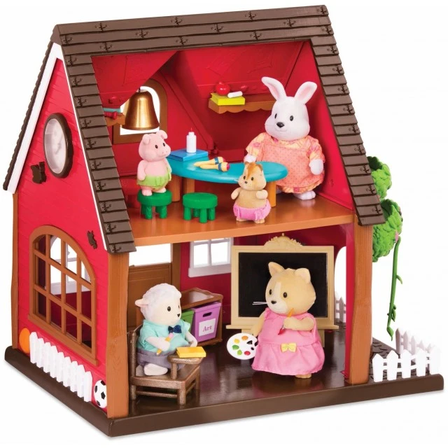 Li’l Woodzeez – комплект за игра – Училище