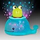 Light-up bath toy - Whale with figurine