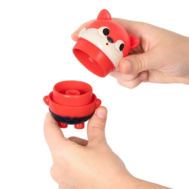 Bath set - Elephant, Bear and Fox
