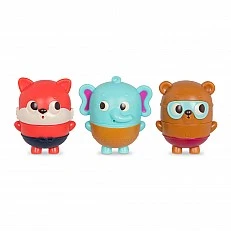 Bath set - Elephant, Bear and Fox