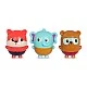Bath set - Elephant, Bear and Fox