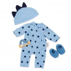 Doll accessory set 14" Baby overalls, 4 pieces