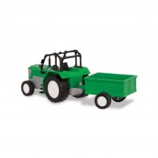 Mini tractor with trailer