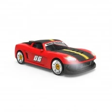 Building sports car with sound and light