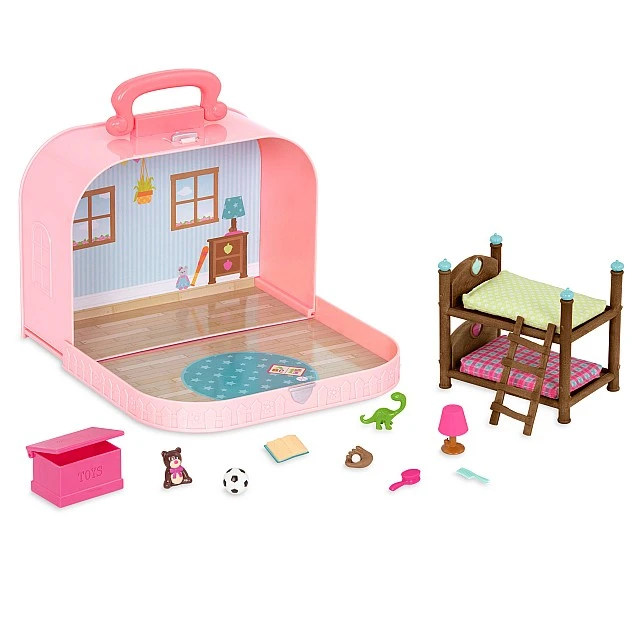 Li’l Woodzeez – комплект за игра – Двуетажно легло