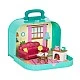 Li’l Woodzeez Комплект за игра в куфар Дневна стая