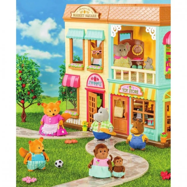 Lil Woodzeez Play set Shop with light effects