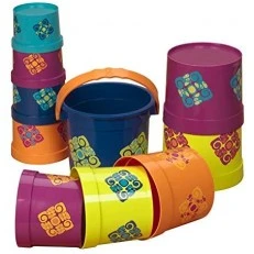 Color stacking cups 10 pcs