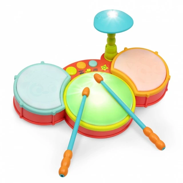 Children’s drums with light, Battat