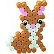 Color mosaic with beads In the forest