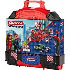 Race track in a suitcase, Carrera, Police pursuit, 2.77m
