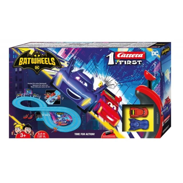 Race track, Carrera, Batwheels, Action Time, 2.4m