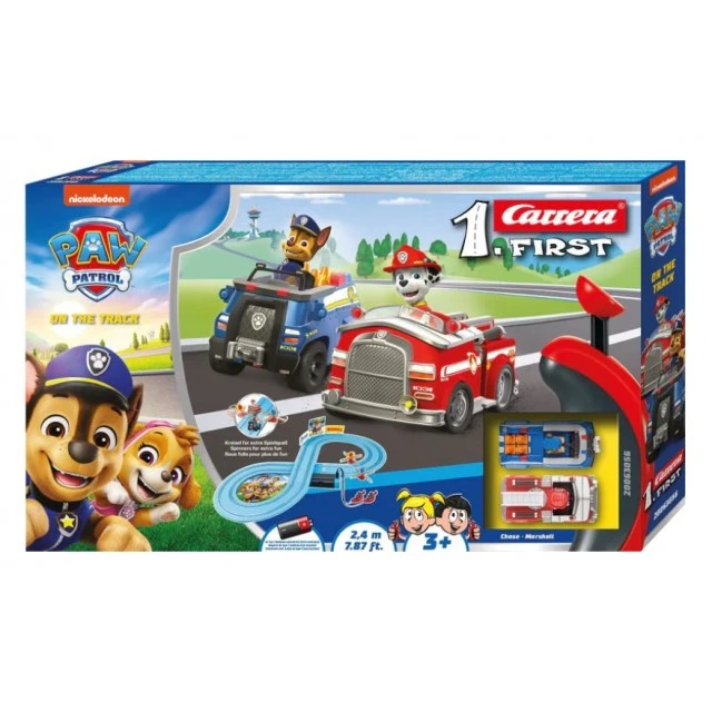 Racing track, Carrera, Paw Patrol, On the track, 2.4m