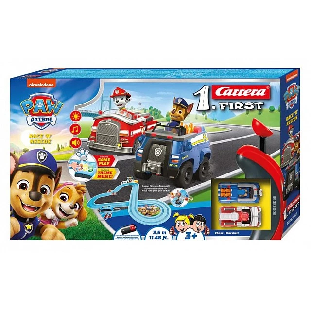 Racing track, Carrera, Paw Patrol, Race and Rescue, 3.5m