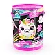 Creative set, Canal Toys, Mini plush toy for coloring, Neon, 15 cm