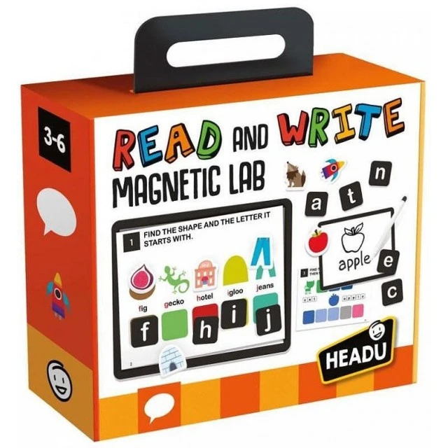 Educational Game, Headu, Read and Write, Magnetic Lab
