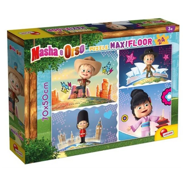 Puzzle Lisciani Masha and the Bear This Is Great 24 pieces