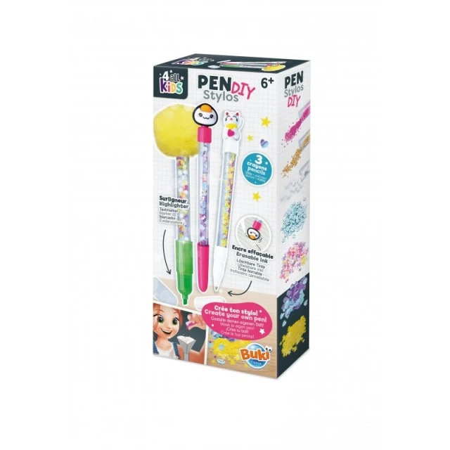 Creative kit, Buki France DIY, Kawaii pen