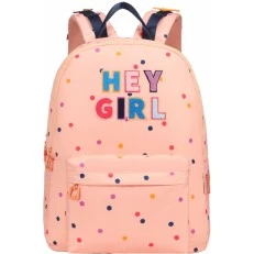 Ученическа раница Marshmallow, Hey Girl Coral, 43х33х16cм