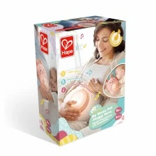 Interactive toy, Hape, Musical plush sleep lamp, Bunny, 23 x 15.5 x 9 cm