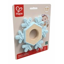 Wooden teether, Hape, Snowflake