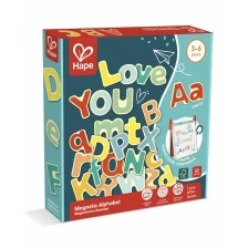 Set of magnetic numbers and signs, Hape, 52 pieces