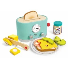 Play set, Hape, toaster with accessories, 15 pieces