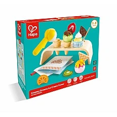 Game set, Hape, Ice cream corner, 20 pieces