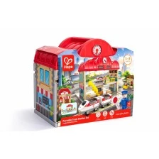 Children's wooden railway set, Hape, 40 pieces