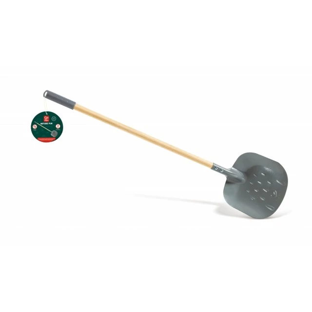 Детска градинска лопата, Hape, Права с квадратен връх, 14 x 1.8 x 69 см