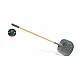 Детска градинска лопата, Hape, Права с квадратен връх, 14 x 1.8 x 69 см