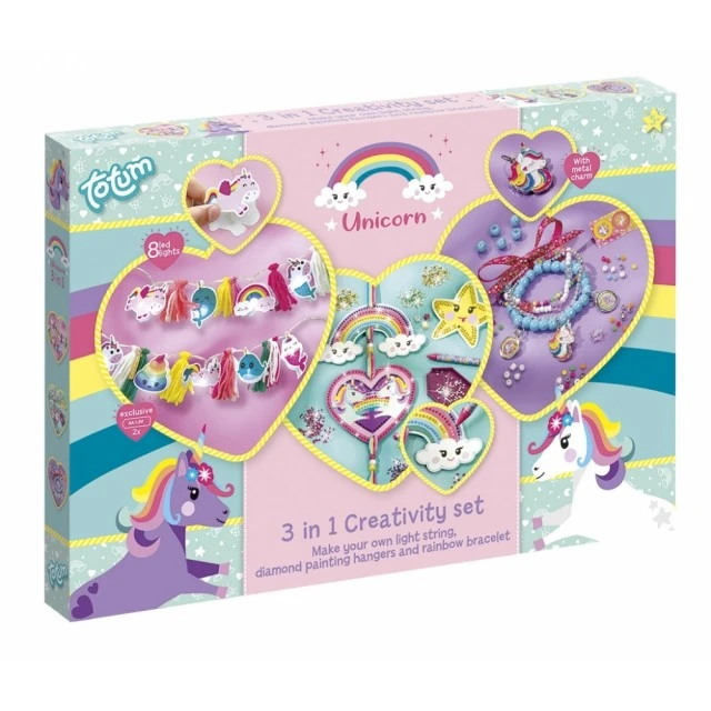 Creative set, Totum, Unicorn 3 in 1