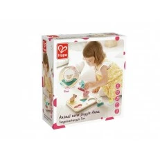 Дървен звуков пъзел, Hape, Животни, 6 части