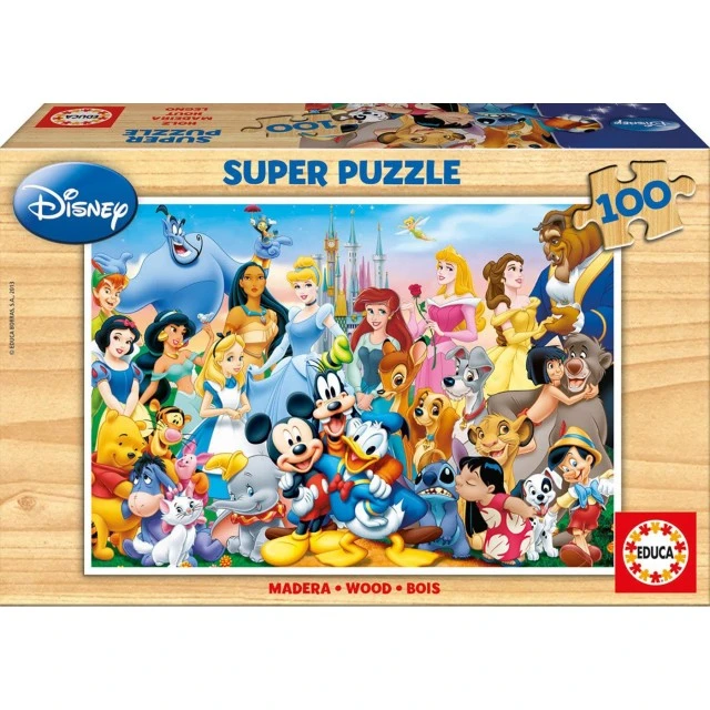 The Wonderful World of Disney - puzzle 100 pieces