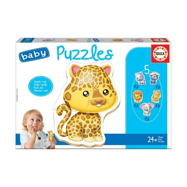 Wild animals - puzzle 24M+