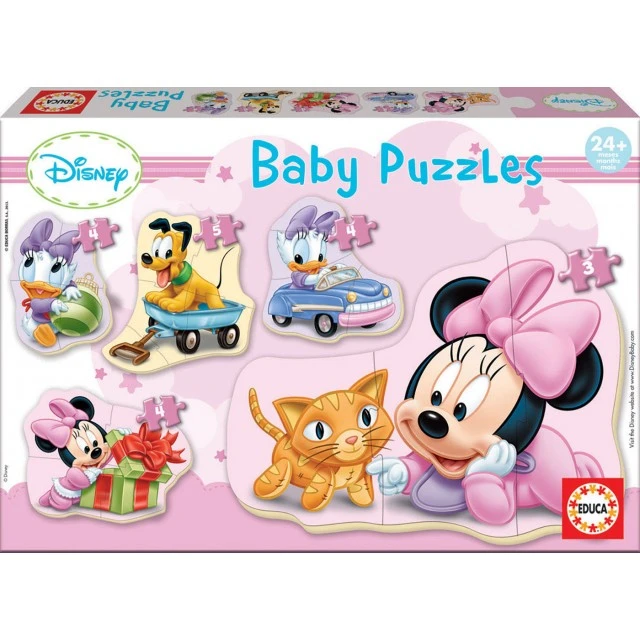 Minnie and friends - puzzle 2+ years