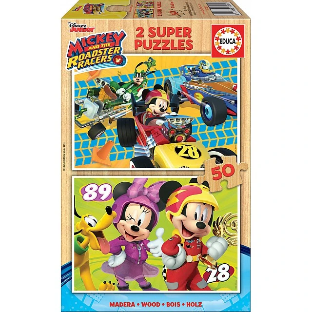 Mickey and friends - puzzle 2x50 pieces