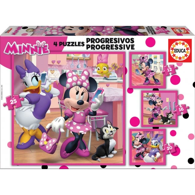 Minnie Happy Helpers - puzzle 12-16-20-25 pieces
