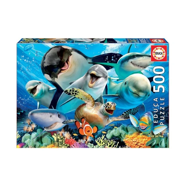 Slefi under the water - puzzle 500 pieces