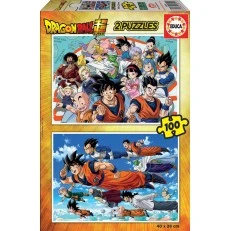 Dragon Ball - пъзел 2х100 части