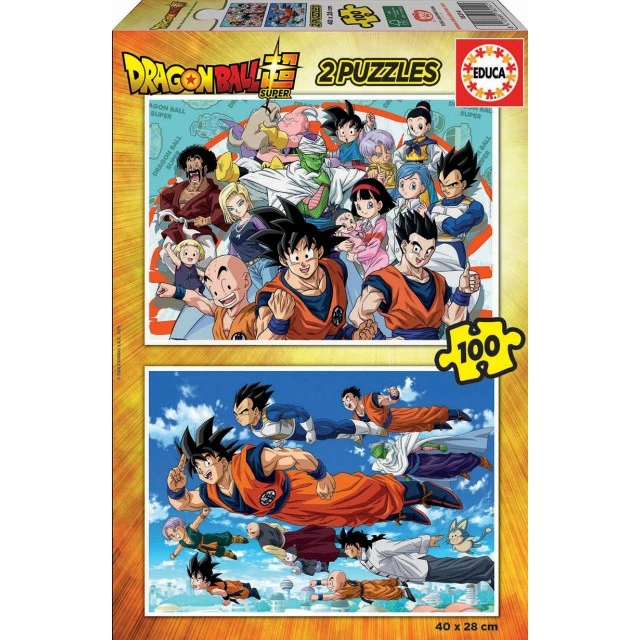 Dragon Ball - puzzle 2x100 pieces