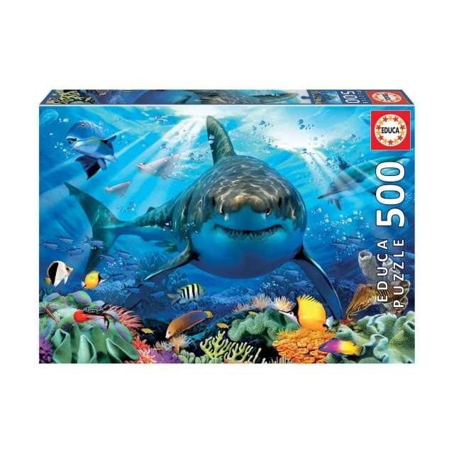 Great white shark – puzzle 500 pieces